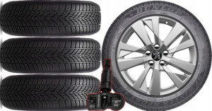 Koła Peugeot 607 Dunlop 225/50r17 +tpms