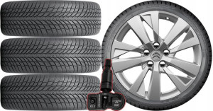 KOŁA Citroen C4 Picasso II Nokian 205/55R17 TPMS