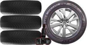 KOŁA Citroen DS7 Crossback Michelin 215/65R17 TPMS