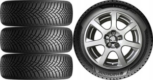 NOWE KOŁA ZIMA SKODA SuperB 1 I Hankook 205/50R17