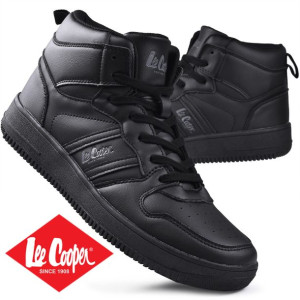 Buty Zimowe Męskie Lee Cooper czarne (LCJ-22-29-1307) - 42