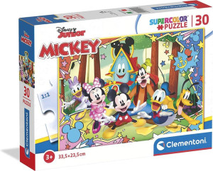 Puzzle Supercolor - Mickey - 30 Elementów - Clementoni - 20269