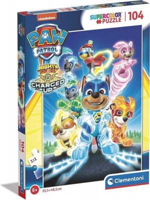 Puzzle Supercolor - Psi Patrol - 104 Elementy - Clementoni - 27165