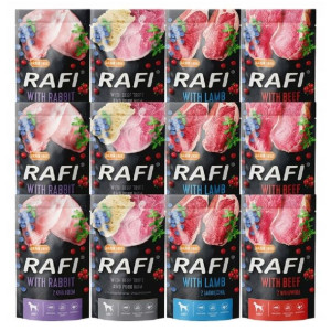 DOLINA NOTECI RAFI zestaw MIX smaków 12 x 500g