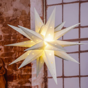 Świąteczna gwiazda z LED, 58 cm