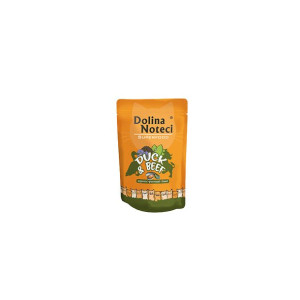 DOLINA NOTECI Superfood kaczka i wołowina dla kota saszetka 85g