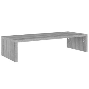 Podstawka pod monitor, szary dąb sonoma, 60x23,5x12 cm