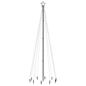 Choinka z kołkiem gruntowym, 310 kolorowych LED, 300 cm