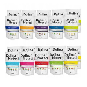 DOLINA NOTECI PREMIUM Karma mokra dla psa zestaw 20 x 500g