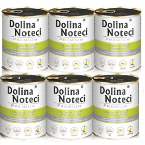 DOLINA NOTECI PREMIUM Zestaw Puszek Gęś 6x800g
