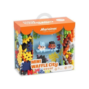 Marioinex - Klocki - Mini Wafle - Dom - 148 Elementów