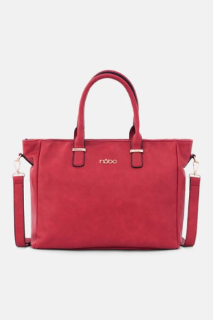 Czerwona shopperka Nobo na laptopa