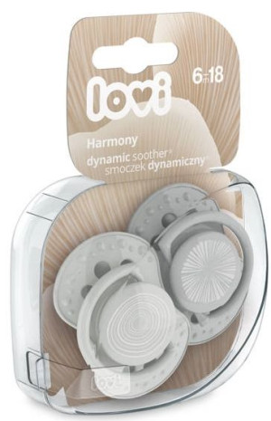 Lovi Smoczek uspokajający dynamiczny 6-18 m Harmony Boy 2 szt 22/907