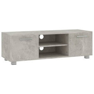 Szafka pod TV, szarość betonu, 110x40x35 cm
