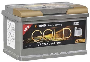 Akumulator Jenox Gold 12V 77Ah 760A
