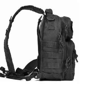 Torba Plecak Taktyczny Survival Wojsko Wodoodporny Czarny 1041