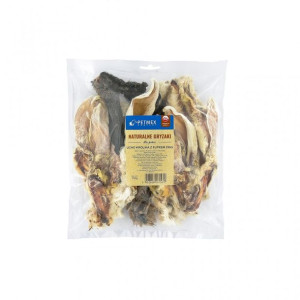 PETMEX Ucho królika z futrem gryzak naturalny 250g
