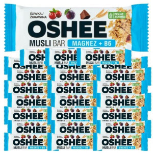 Baton musli Oshee Vitamin śliwka/zurawina 40 g x 25 sztuk
