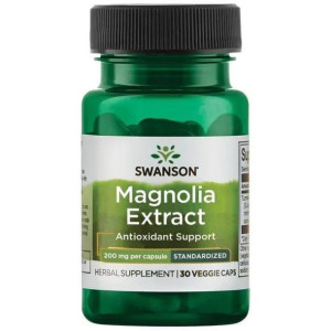 SWANSON Magnolia Lekarska Ekstrakt 200 mg 30 kaps.