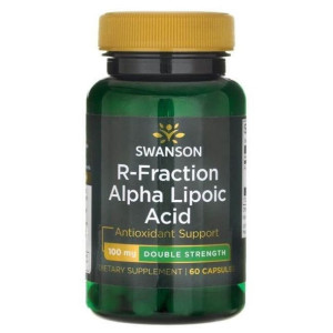 SWANSON R-ALA Kwas Alfa Liponowy 100 mg 60 kaps.