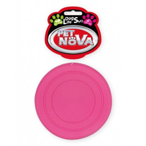 PET NOVA Frisbee Dysk Zabawka Dla Psa Różowa 18cm