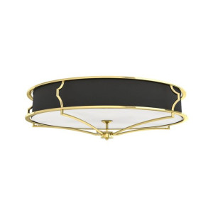 Stesso Gold Nero L lampa sufitowa 6-punktowa złota/czarna Orlicki-Design