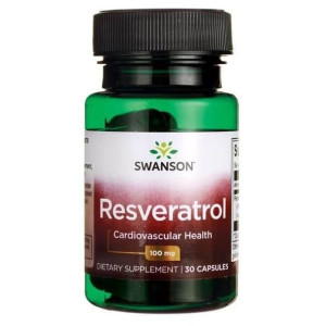 SWANSON Resweratrol 100 mg 30 kaps.