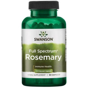 SWANSON Rozmaryn 400 mg 90 kaps.