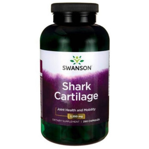 SWANSON Chrząstka Rekina 750 mg 250 kaps.