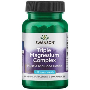 SWANSON Triple Magnesium Complex 30 kaps.