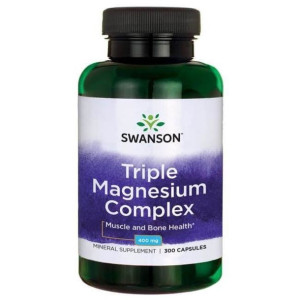 SWANSON Triple Magnesium Complex 300 kaps.