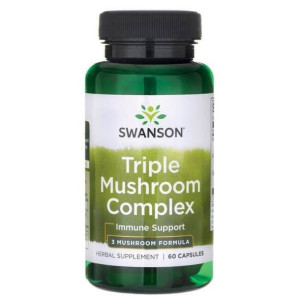 SWANSON Triple Mushroom Complex 60 kaps.