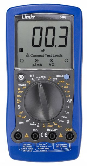 Multimetr, miernik cyfrowy Limit 500
