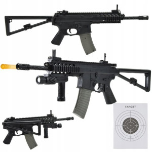 Pistolet Karabin Asg Na Kulki 6mm Maszynowy M16