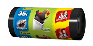 JN Worki Na Śmieci Czarne 35L (30szt)