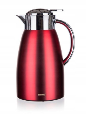 Termos ze stali nierdzewnej METALLIC Red 1,5l