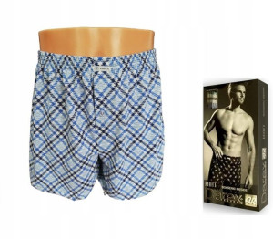 DAREX Bokserki męskie luźne 100% BAWEŁNA MATT L