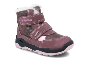 Śniegowce dziewczęce PRIMIGI 2863300 GORETEX rzepy skórzane