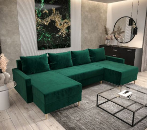 Narożnik Rozkładany Duży U 290 Bari RN09 O-sofa