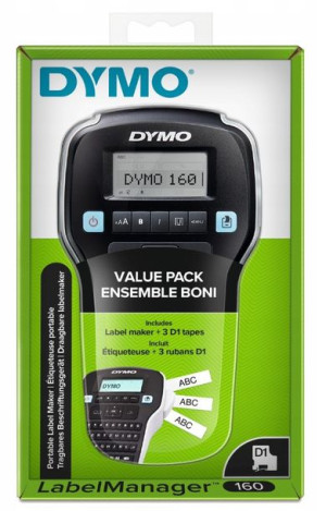 Zestaw Drukarka Labelmanager 160 + 3 Taśmy Dymo D1