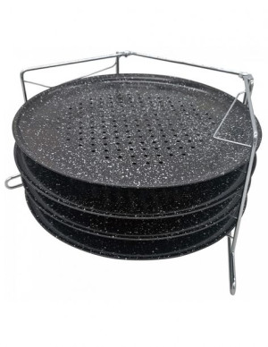 Zestaw 4 Blach Do Pieczenia Pizzy Kinghoff Kh-1553