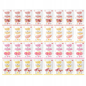 TUFTUF mix smaków SASZETKA karma psa mokra 40x100g
