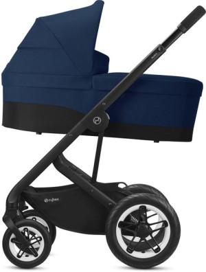 Cybex Talos S Lux - terenowy wózek spacerowy, zestaw 2w1 z opcją 3w1 | BLK