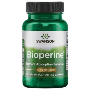 SWANSON Bioperyna 10 mg 60 kaps.