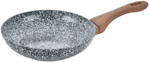 Patelnia Granitowa 20cm Granit Wood Kinghoff Kh-1027