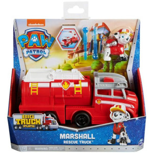 2w1 MARSHALL Psi Patrol WIELKA CIĘŻARÓWKA +figurka