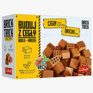 Trefl Brick Trick cegły połówki 40 sztuk
