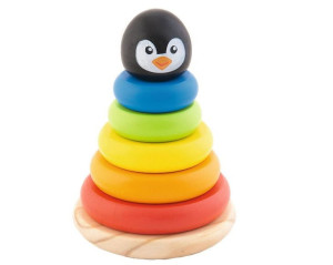 Trefl Zabawka drewniana - Edwin the penguin