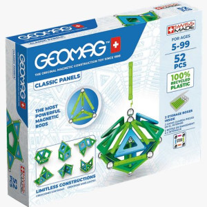 Geomag Classic Panels Recycled - klocki magnetyczne 52 el.
