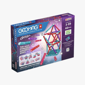 Geomag Glitter Recycled 60 el.
